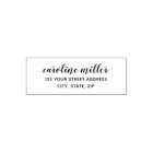 Simple Legible Modern Calligraphy Address Stamp