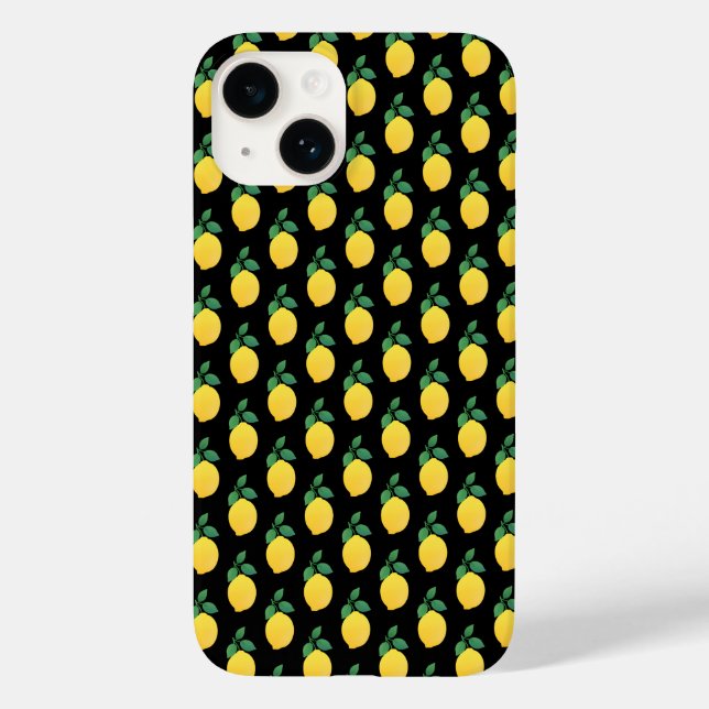 Simple Lemons Case-Mate iPhone Case (Back)