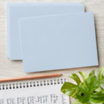 Simple Light Blue Wedding Envelopes<br><div class="desc">Envelope Size & Style: A7 Greeting Card (fits 5" x 7" card)</div>