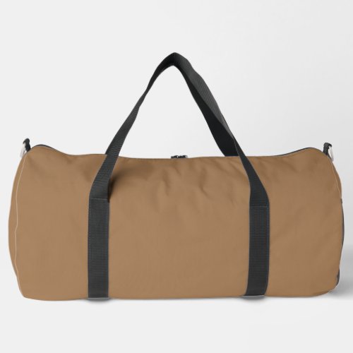 Simple Light Brown Large Duffel Bag Printed DBags