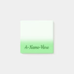 [ Thumbnail: Simple Light Green Background W/ Dark Green Name Notes ]