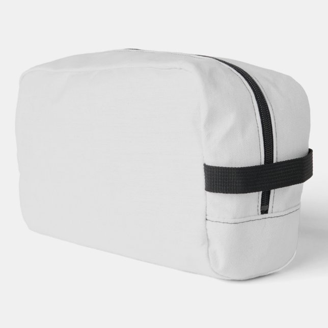 Simple Light Grey Authority® Dopp Kit (Left Corner)