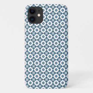 Simple lily pattern iPhone 11 case