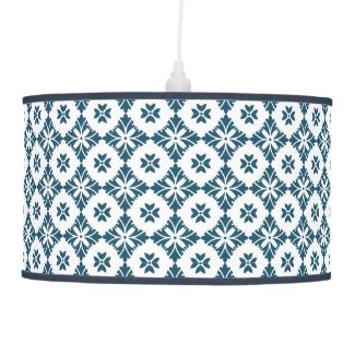 Simple lily pattern ceiling lamp