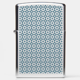 Simple lily pattern zippo lighter