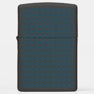 Simple lily pattern zippo lighter