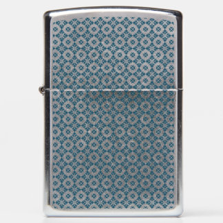 Simple lily pattern zippo lighter