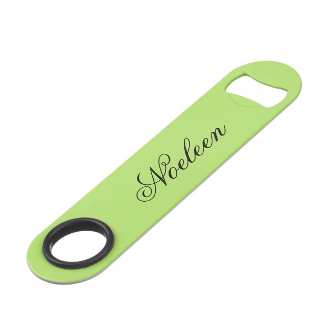 Simple lime color custom name