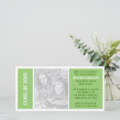 Simple Lime Green Graduation (Standing Front)
