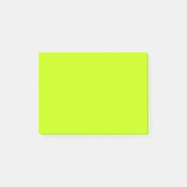 Simple Lime Green Post-it Notes (Front)