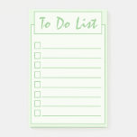 Simple Lime Green To Do List  Post-it Notes