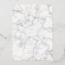 Simple Line Color Wedding Invitation