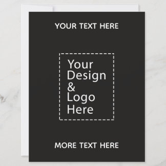 Simple Logo and DesignText Business Branding Black