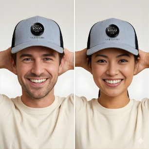 Simple Logo and Text Business Hat