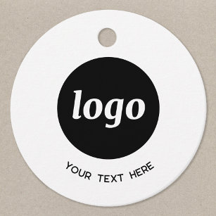 Simple Logo and Text Business Price Tags