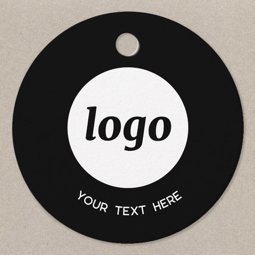 Simple Logo and Text Business Price Tags
