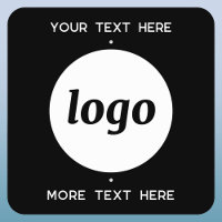 Simple Logo and Text Business Promotional