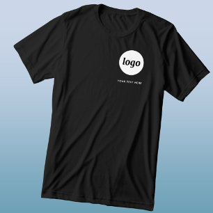 Simple Logo and Text Business T-Shirt Tri-Blend Shirt