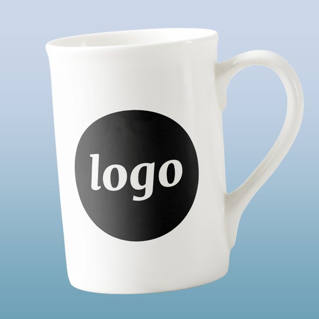 Simple Logo Branding Business Promotional Bone China Mug (Simple logo business branding promotional bone china mug)