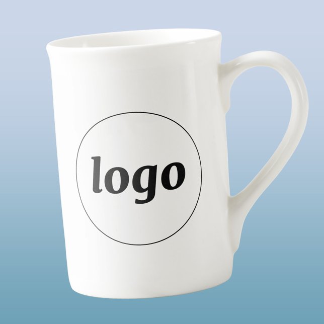 Simple Logo Branding Business Promotional Bone China Mug (Simple logo business branding promotional bone china mug)