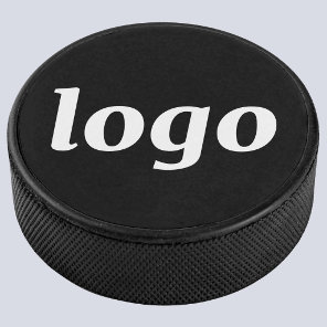 Simple Logo Branding Business Promotional Hockey Puck