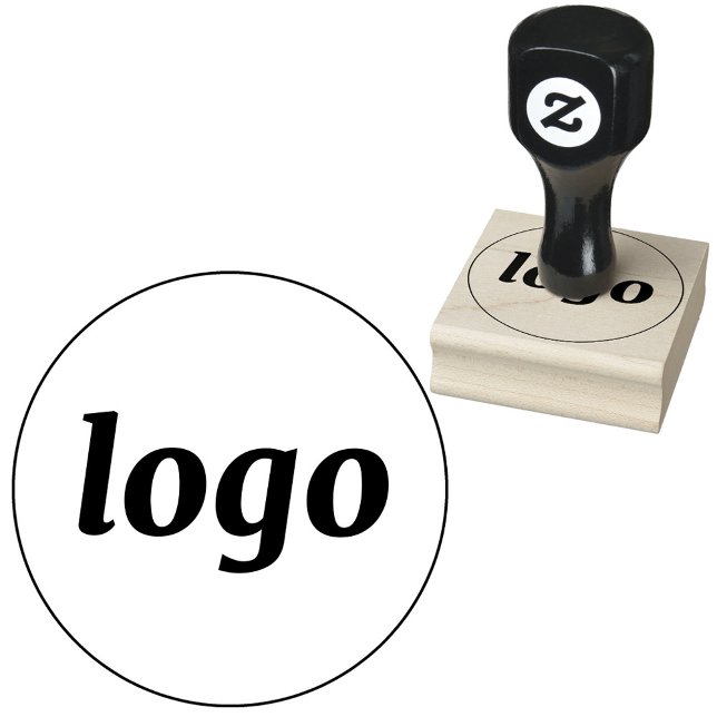 Simple Logo Branding Business Promotional Rubber Stamp (Simple logo business branding rubber stamp)