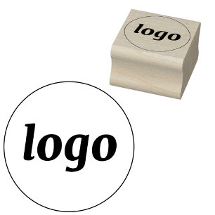 Simple Logo Branding Business Promotional Rubber Stamp