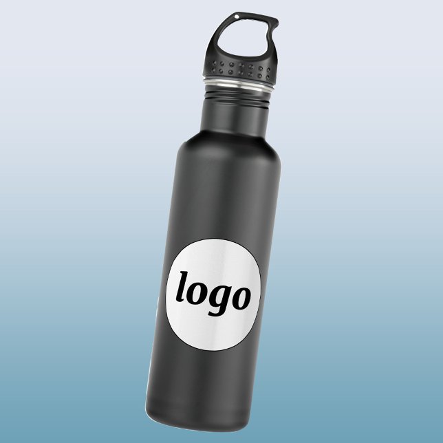 Simple Logo Branding Business Promotional Stainless Steel Water Bottle (Simple logo business branding promotional water bottle)