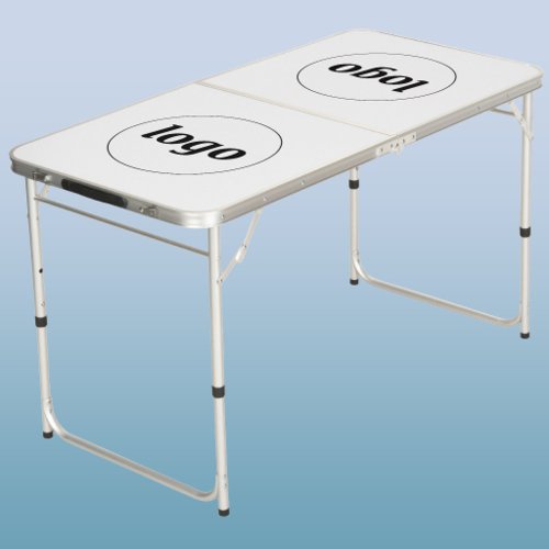 Simple Logo Business Branding Promotional Beer Pong Table