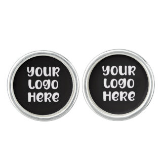 Simple Logo Business Branding Promotional Cufflinks