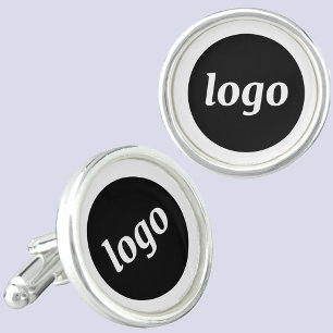 Simple Logo Business Branding Promotional Cufflinks
