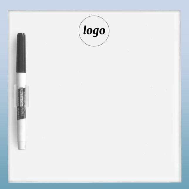 Simple Logo Business Branding Promotional Dry Erase Board (Simple logo business branding office dry erase board)