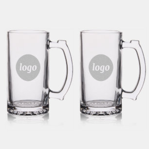 Simple Logo Business Branding Promotional Stein