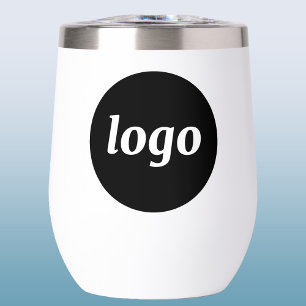Simple Logo Business Branding Promotional Thermal Wine Tumbler