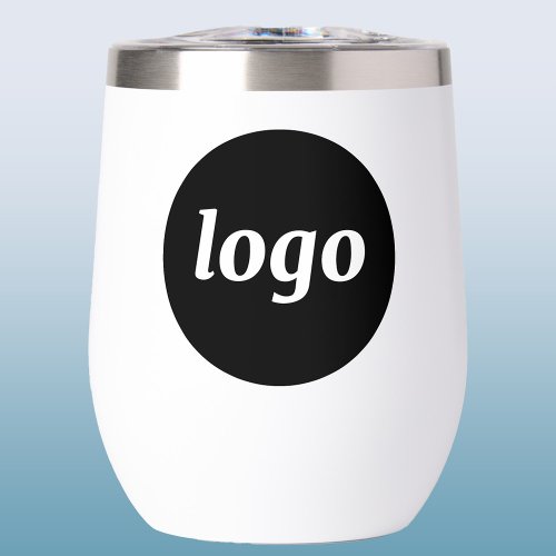 Simple Logo Business Branding Promotional Thermal Wine Tumbler