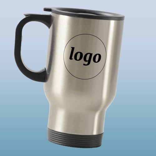 Simple Logo Business Branding Promotional Travel Mug