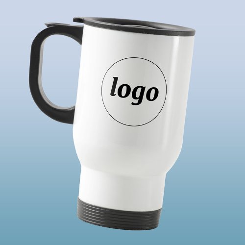 Simple Logo Business Branding Promotional Travel Mug