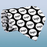 Simple Logo Business Neck Tie<br><div class="desc">Simple logo design to foster brand loyalty and promote your small business.  Replace the logo with your own and change the background color in the Design Tool to customize.</div>
