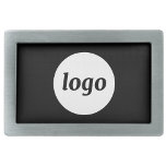 Simple Logo Business Promotional Belt Buckle<br><div class="desc">Simple logo business promotional design.  Replace the logo with your own to customize.  Wear them yourself,  give them to your employees and co-workers as uniform,  sell them to customers and clients or give them away as promotional merchandise to inspire customer loyalty.</div>