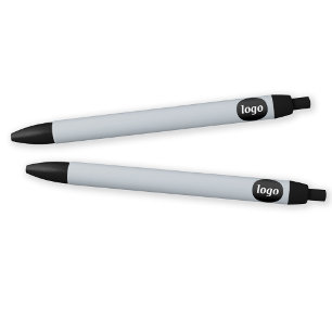 Simple Logo Business Promotional Blue Pen