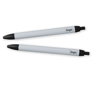 Simple Logo Business Promotional Blue Pen