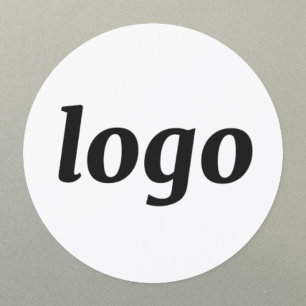 Simple Logo Business Promotional Branding Car Magnet