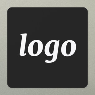 Simple Logo Business Promotional Branding Car Magnet