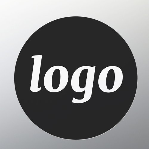 Simple Logo Business Promotional Branding Car Magnet