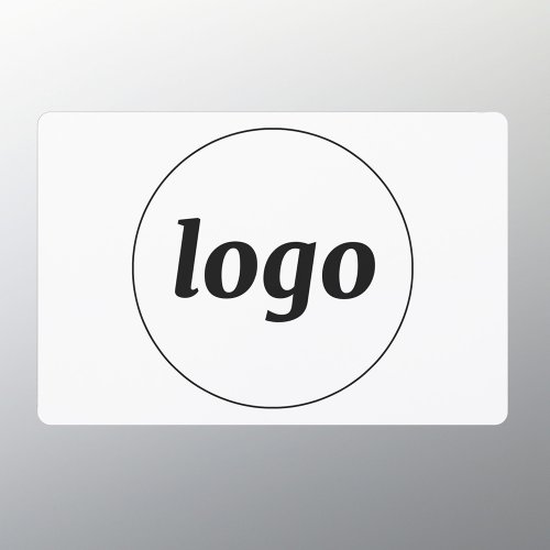 Simple Logo Business Promotional Branding Car Magnet