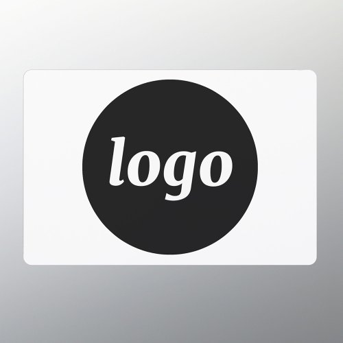 Simple Logo Business Promotional Branding Car Magnet