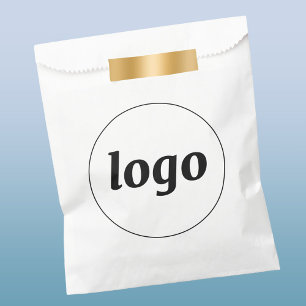 Simple Logo Business Promotional Branding Favor Bag