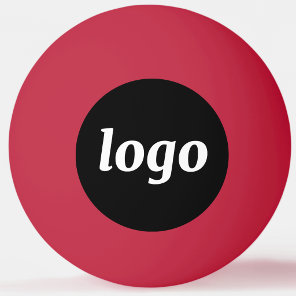 Simple Logo Business Promotional Branding Ping Pong Ball