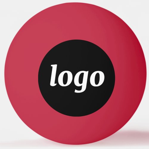 Simple Logo Business Promotional Branding Ping Pong Ball