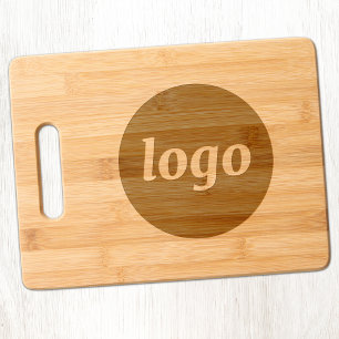 Simple Logo Business Promotional Engraved Cutting Board